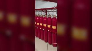 IG541 Inert fire suppression system