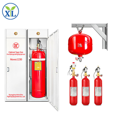 120L Fk-5-1-12 Novec 1230 Cylinder Signal Cabinet Zgaszacze pożarowe dla szkół