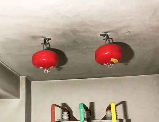 Pressure Lpg FM200 Fire Suppression System 20L/30L Hanging Gas Extinguisher System Manufacturer