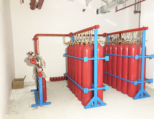 Chemical Fire Fm 200 System Without Pollution Electrical Room Room