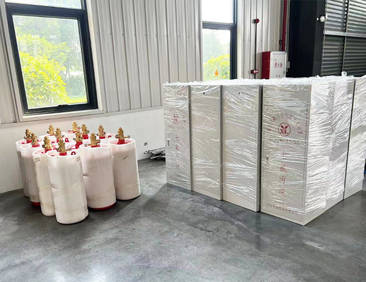 Hfc-227ea Fm 200 Extinguishing System Fire Suppression Gas Cylinder With Clean Agent