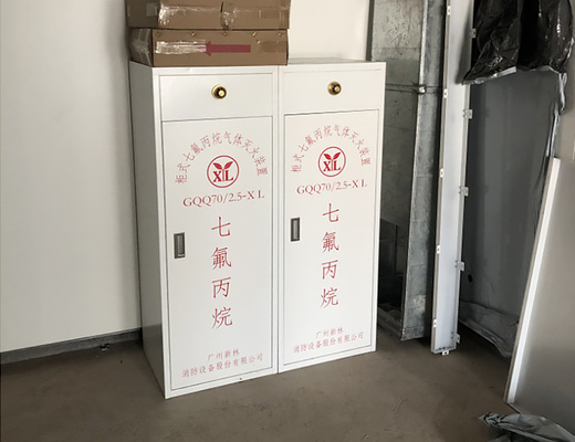 HFC-227ea Fm200 Suppression System Fire Rated Fire Extinguisher Cabinets Kitchen