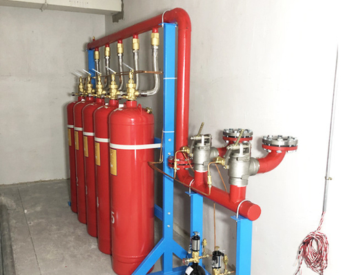 Sistema automatico di estinzione del fuoco FM200 con estintori per biblioteche