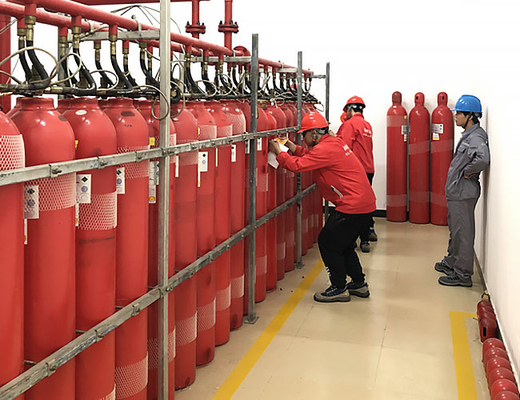 Lpg Fm200 System cylindrowy Czyszczący Agent FM200 Gabinet Zgaśniacz ognia Do Komputera