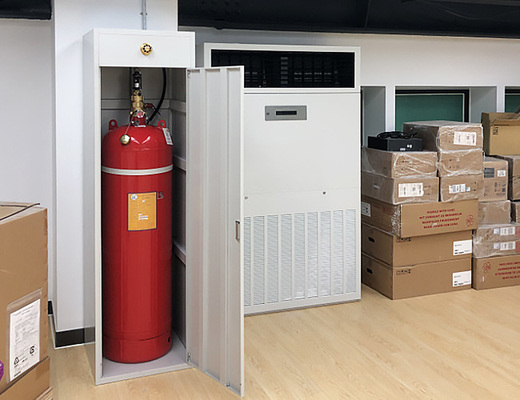 100L Hfc-227ea Fm200 Extinguisher Clean Agent Fire Hose Cabinet Class 2 Class 3 For Sale