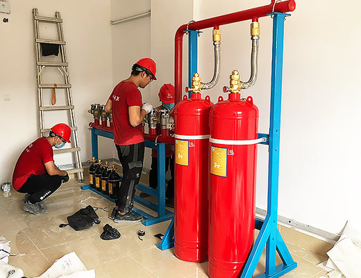 150L Hfc-227ea Fire Extinguisher Suppression Systems Finghting For Date Room