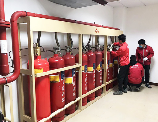 Working Pressure Inert Gas Fire Safety Equipment Fm 200 Fire Suppression System Gas