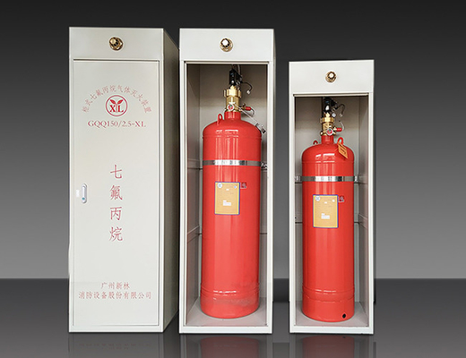 40 / 70 / 90 / 100 / 120 / 150L Automatic Fire Extinguisher FM200 Stainless Steel Fire Cabinet