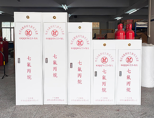 Gas Fm 200 Fire Suppression System For Server Room Hfc227ea Fm200 Portable Fire Extinguisher Cabinet