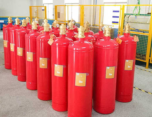 100L Steel Welded / Seamless FM200 Gas Cylinder High Cost Performance