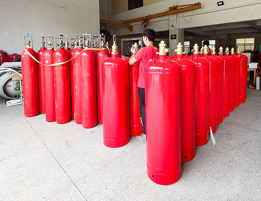 FM-200 Fire Extinguisher Cylinder For Quick Fire Suppression
