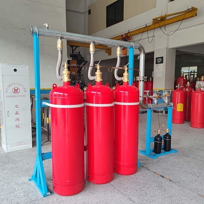 FM200 Pipe Network Automatic Fire Extinguishing System For Electrical Aging Room