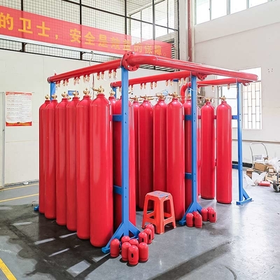 70L/80L/90L Volume IG100 Nitrogen Fire Extinguishing System 15Mpa For Oil Storage Room