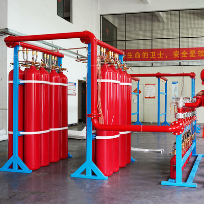 4.2MPa Hfc227ea Fire Suppression System For Telecommunication Room FM200 Fire Spray Gas Suppression System
