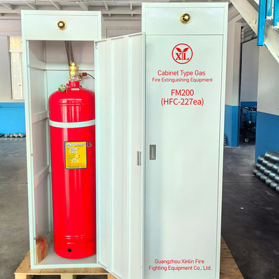 Elide Fire FM200 Gas Compact 100L FM200 Fire Suppression System With Fire Extinguisher Refilling Machine