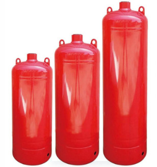FM200 Steel Cylinder 40-180L Capacity For Fire Suppression With GSG TUV I S O 9 0 0 1 Certificate