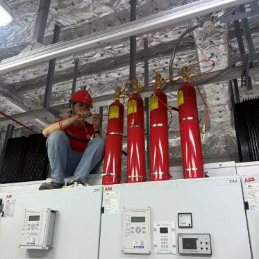 Automatic Fire Detection Tube Extinguishing Equipment For Chemical Flammable Storage