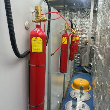 6KG HFC-227ea/FM200 Automatic Fire Extinguisher Tube  For Data Centers And Server Rooms