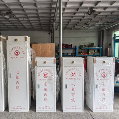 Filling Density ≤1120kg/M3 FM200 Cabinet Fire Suppression System For Electrical Aging Room