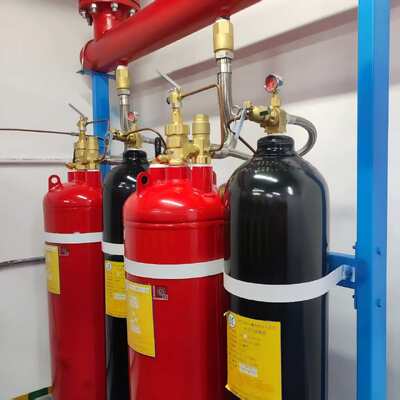 Système d'extinction d'incendie FM200 à détection automatique de la pression externe